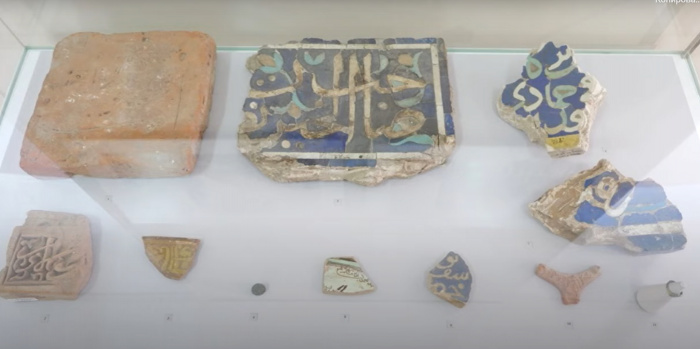 Артефакты, найденные на территории Астраханской области (Фото: скрин видео).