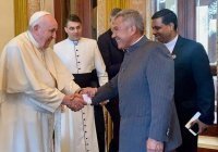 Минниханов встретился с Папой Римским Франциском