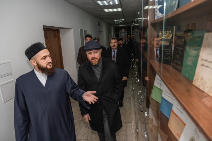 Резиденцию ДУМ РТ посетила турецкая делегация во главе с Билялем Эрдоганом