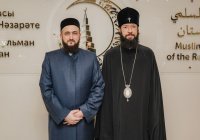 Муфтий Татарстана встретился с митрополитом Волоколамским Антонием