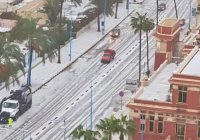 В Египте выпал снег