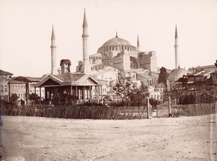 Айа Софья. Стамбул.1880-е годы. Источник wikipedia.org