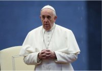 Папа римский Франциск призвал Израиль и Палестину к поиску мира