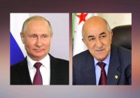 Путин обсудил сотрудничество с президентом Алжира
