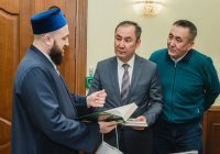 Муфтий встретился с зампредседателя Комитета по делам религий Казахстана