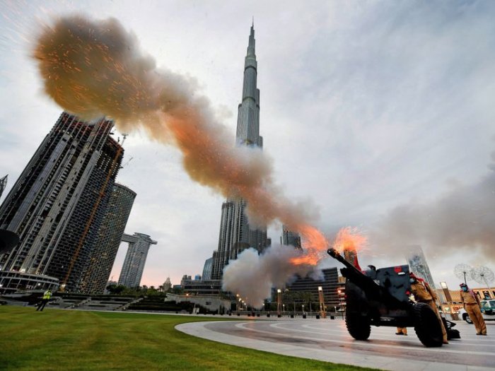 Пальба из пушки перед ифтаром. Дубаи, ОАЭ. Фото: gulfnews.com