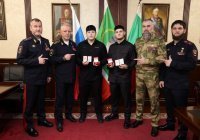 Детей Кадырова наградили за борьбу с терроризмом