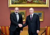 Путин и Пашинян обсудили подготовку мирного договора между Ереваном и Баку