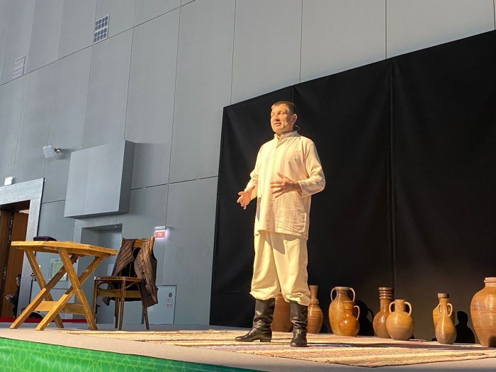 Моноспектакль о выдающемся татарском богослове Нургали Хасанове показали на XI Республиканском ифтаре