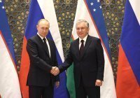 Путин рассчитывает на наращивание партнерства с Узбекистаном
