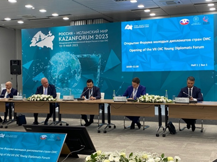 Россия – Исламский мир: фоторепортаж первого дня KazanForum 2023