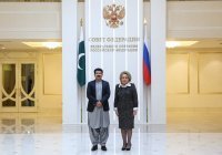 Матвиенко: у России и Пакистана большой потенциал межпарламентского сотрудничества