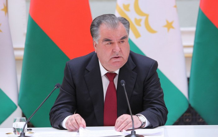 Фото: © Пресс-служба президента Таджикистана. 