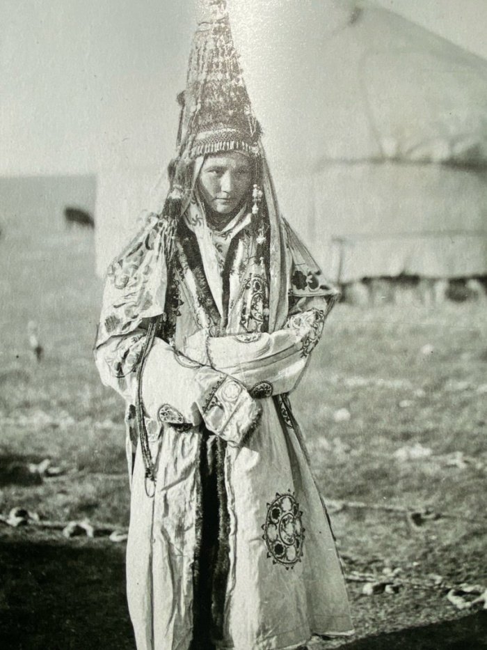 Казашка. Семипалатинская область. 1915 год.