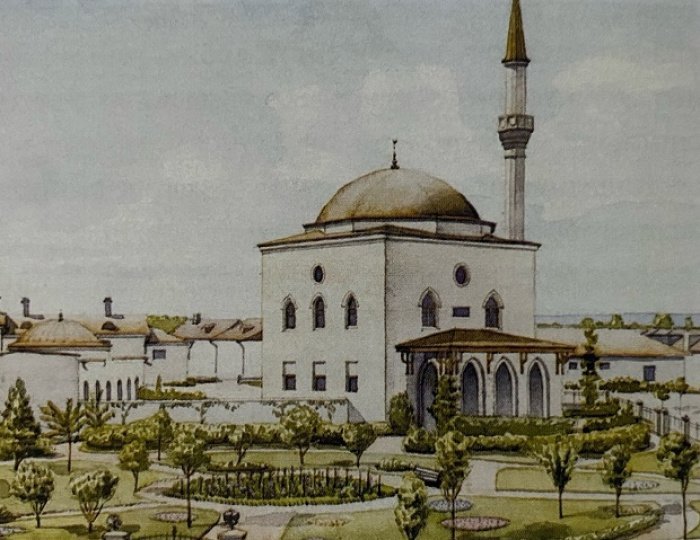 Мечеть Абумуслима в Хунзахе. Фото: Ш.Хапизова. 2017 г.