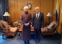 Муфтий РТ обсудил с Послом РФ в Египте возможности оказания гуманитарной помощи Палестине