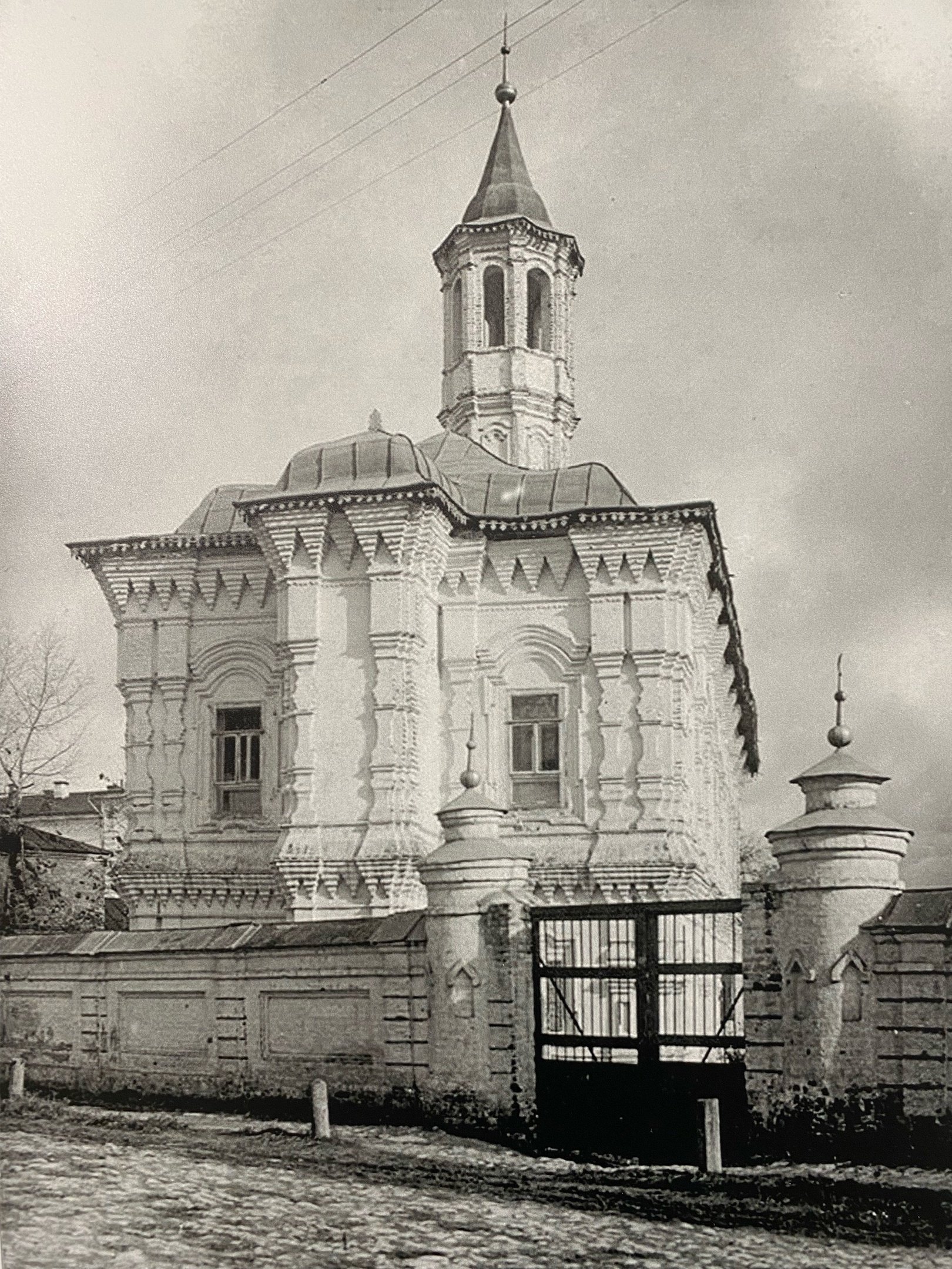 Апанаевская мечеть. Начало 1920 гг. Фотография Сперанский Б.А.