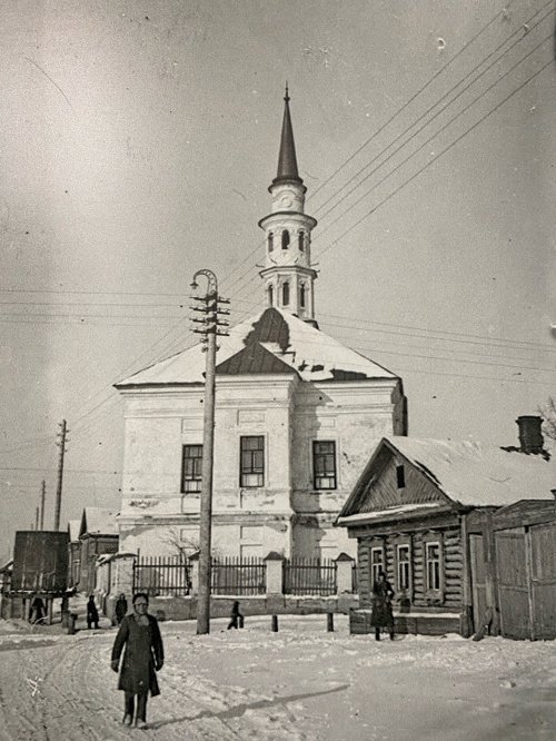 Белая мечеть. 1929 год. Фотография Лаптев В.Л.
