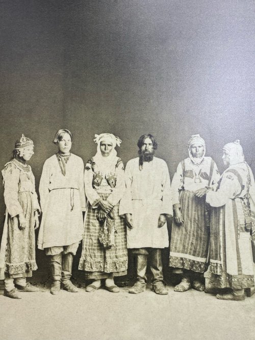 Чуваши Казанской губернии. Фото Г.Ф.Локи. 1869 г.