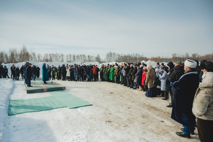 Открытие мечети при участии Раиса РТ и муфтия в Зеленодольском районе (ФОТО)