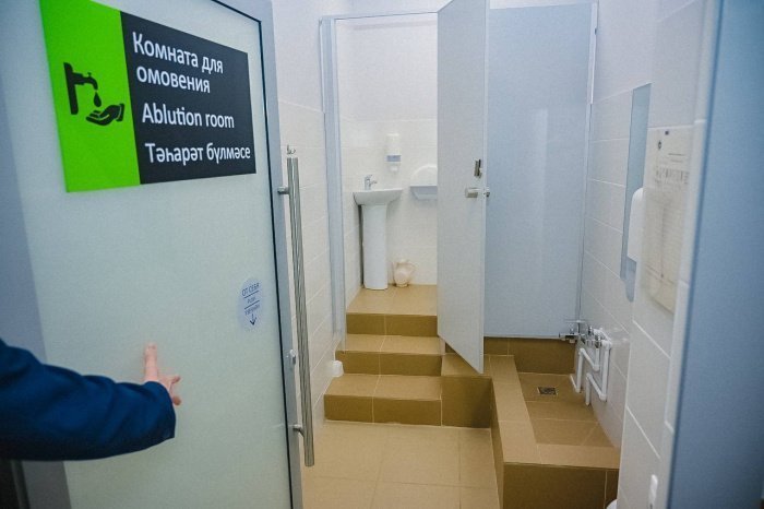 В аэропорту «Бегишево» и ЦРМБ Нижнекамска открылись комнаты намаза (ФОТО)