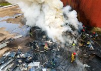 СМИ: стены «Крокус сити холла» были отделаны ядовитыми горючими материалами