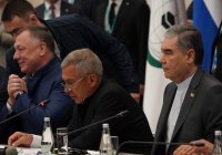 Минниханов, Хуснуллин и Бердымухамедов посетили Russia Halal Expo