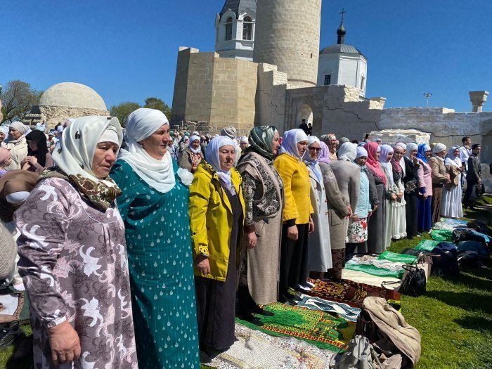 Участники «Изге Болгар җыены» вознесли молитву за жителей Палестины