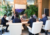 Минниханов встретился с послом Таджикистана в России