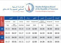 ДУМ РТ выпустило памятку с временем намазов в Казани для участников саммита БРИКС