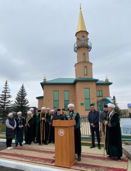 Мечеть «Габделәхәт» в селе Байряка Ютазинского мухтасибата. Фото: ДУМ РТ, Ильнур Мифтахов