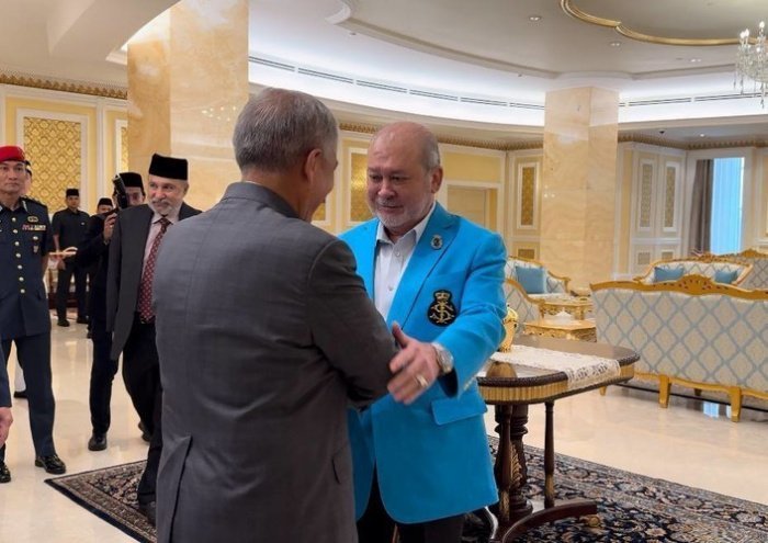 Рустам Минниханов и султан Ибрагим Фото: пресс-служба раиса РТ (август 2024-го)