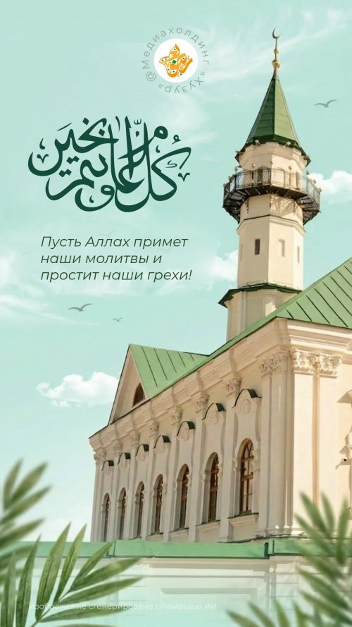 Душевные открытки, чтобы поздравить близких с праздником Ураза-байрам (Сохраните себе)