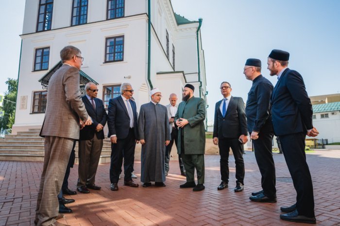 Визит делегации Университета Аль-Азхар (Египет) в ДУМ РТ. Фото: пресс-служба ДУМ РТ.