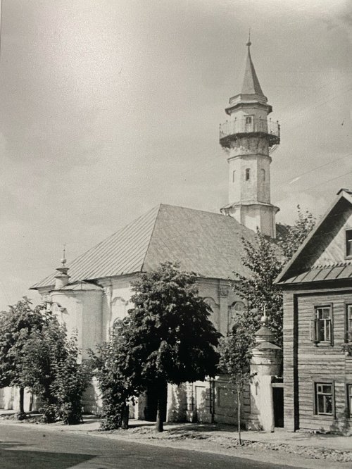 Мечеть Марджани. Начало ХХ века. Фото с выставки "Соборные мечети Казани".