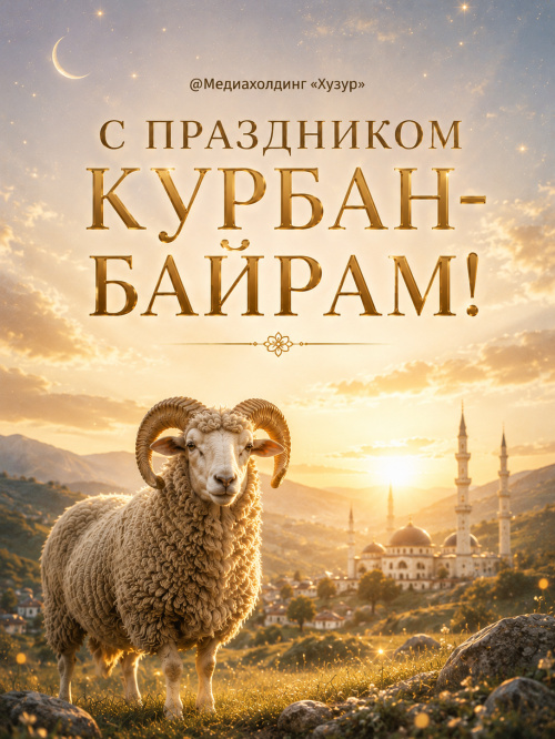 Открытки на Курбан-байрам 2026. Сохраняйте себе и пересылайте близким!