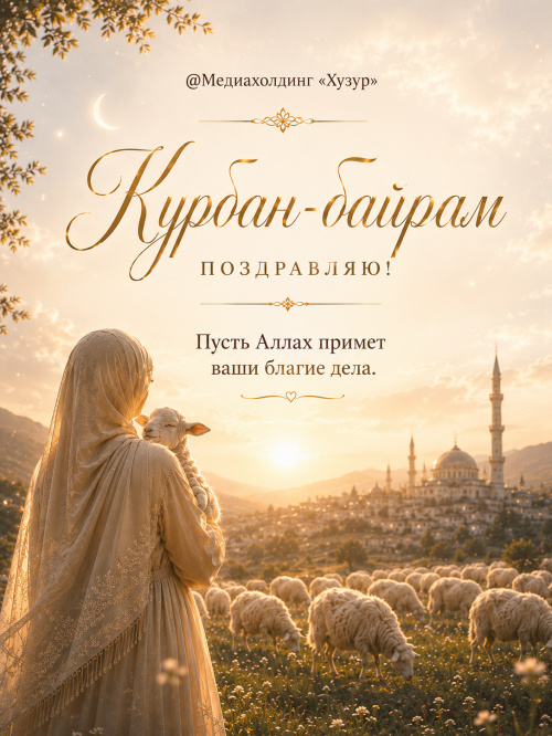 Открытки на Курбан-байрам 2026. Сохраняйте себе и пересылайте близким!