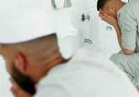 Нужно ли протирать шею при омовении?