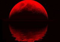 28 сентября на небе взойдет «кровавая» Луна