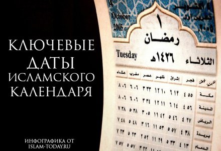 Картинка исламского календаря