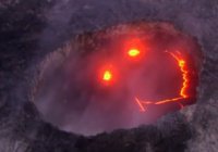 Улыбка из преисподней: улыбающийся вулкан стал хитом в Сети (ВИДЕО)