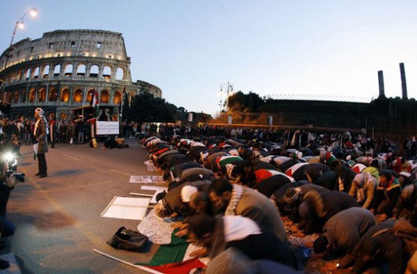 Мусульмане в Риме.