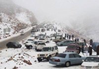Саудовскую Аравию завалило снегом (+ ФОТО)