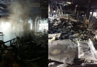 Коран чудом уцелел на крупном пожаре в Татарстане (Фото)