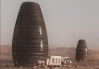 Созданы дома для будущих обитателей Марса (ВИДЕО)