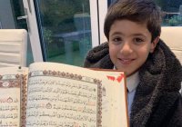 7-летний мальчик из Англии выучил Коран всего за два года