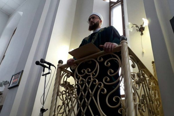 Муфтий в Ивановской соборной мечети. 